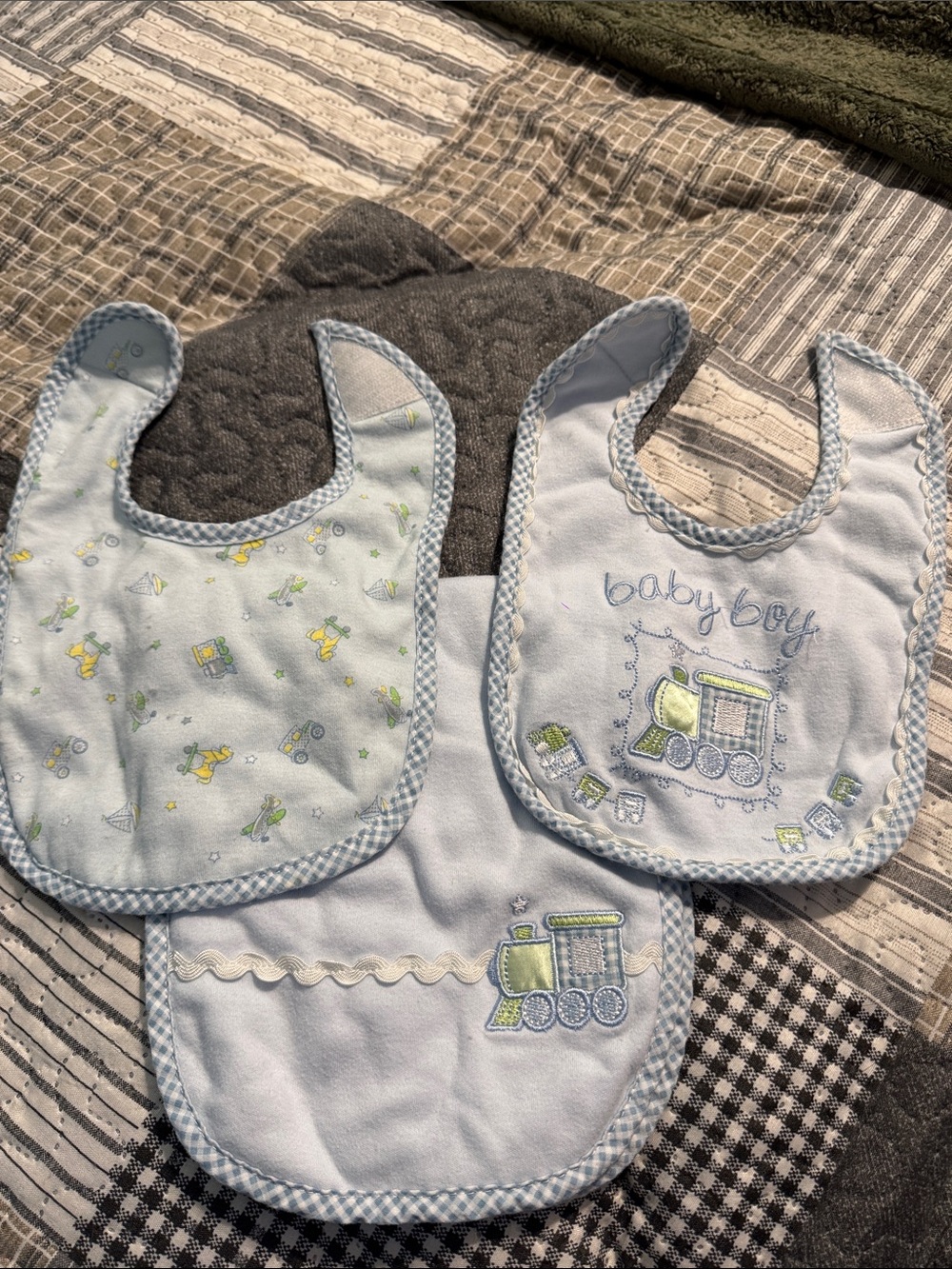 Baby Boy Bib Set